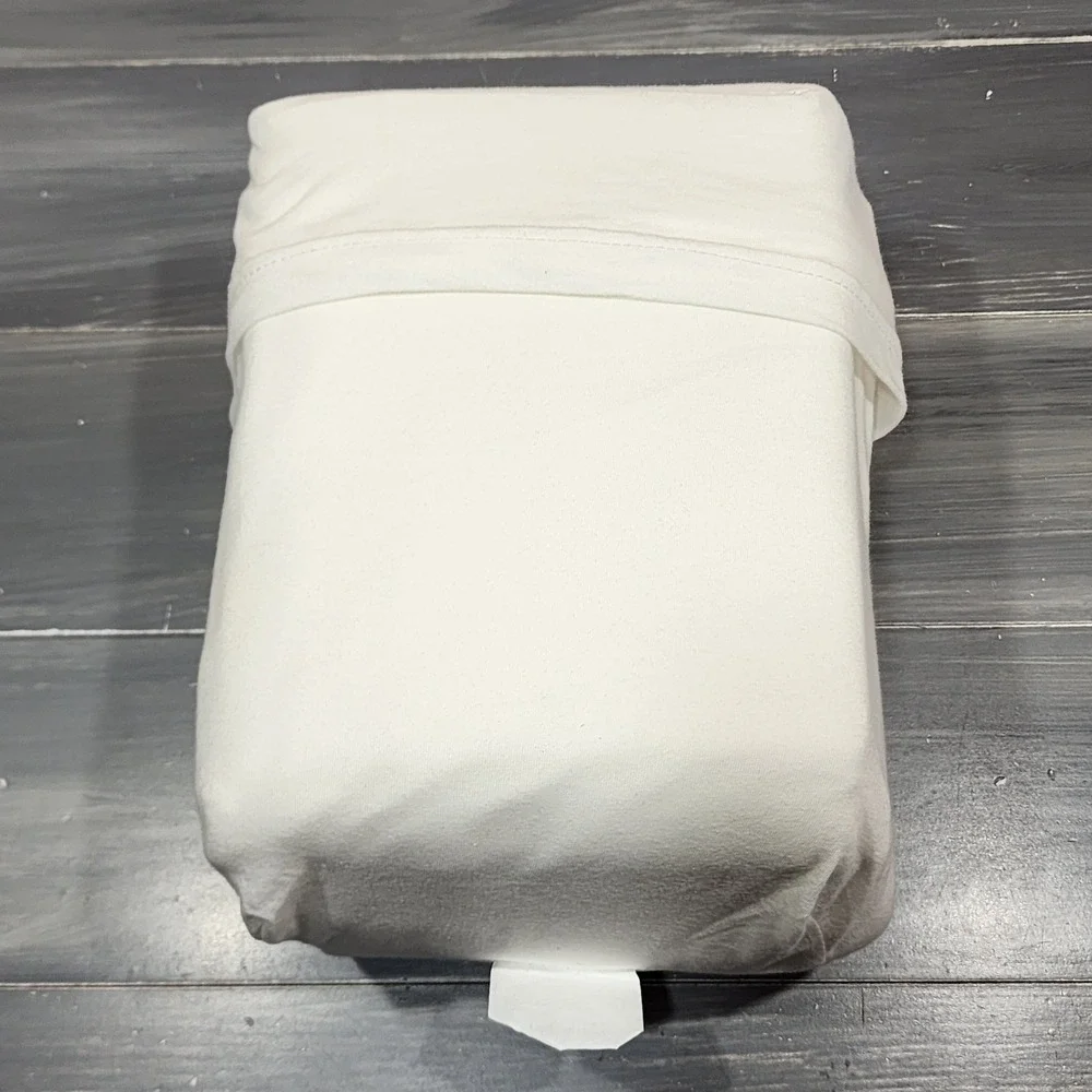 Threshold Full Cotton Jersey Sheet Set‎ White 4 Piece Bedding